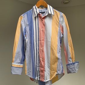 Vintage Miguel Ibars | Button Up Striped Shirt